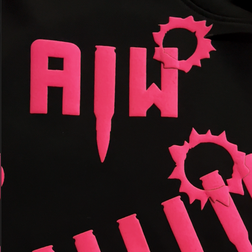 Art In War Full Puff Print Bullet Hoodie