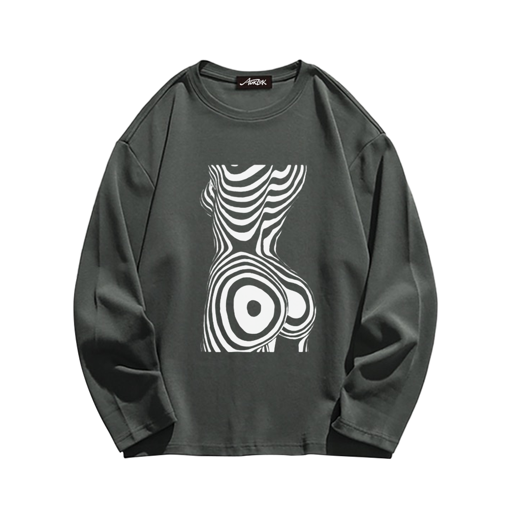 Sexy Portrait Baby Long Sleeve Shirt