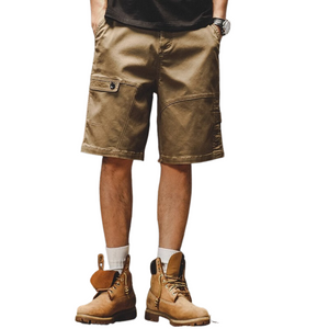 American Retro Loose Thin Large Size Casual Cargo Shorts