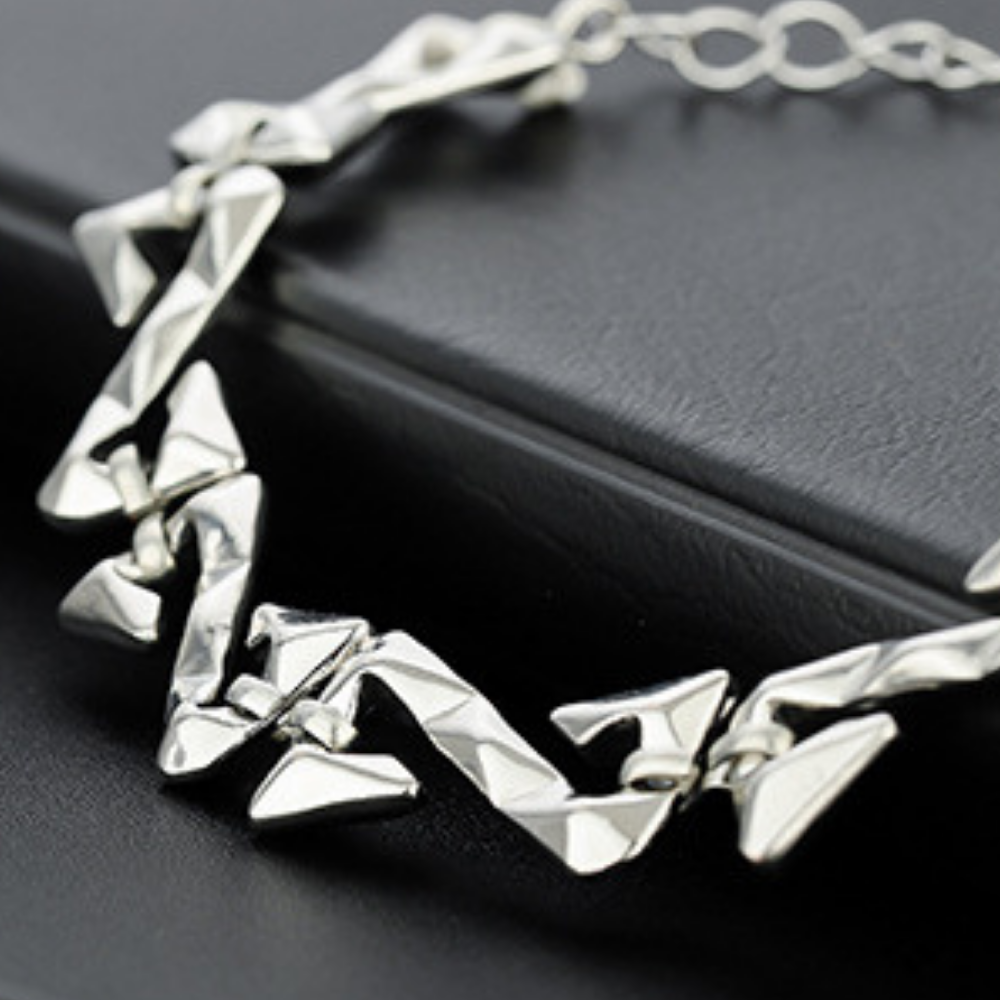 Thorn Alphabet Cuban Bracelet