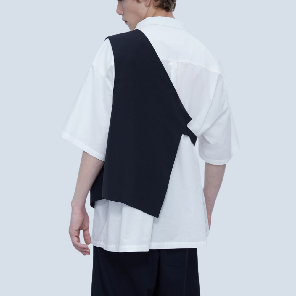 High Street Half Waistcoat Shirt