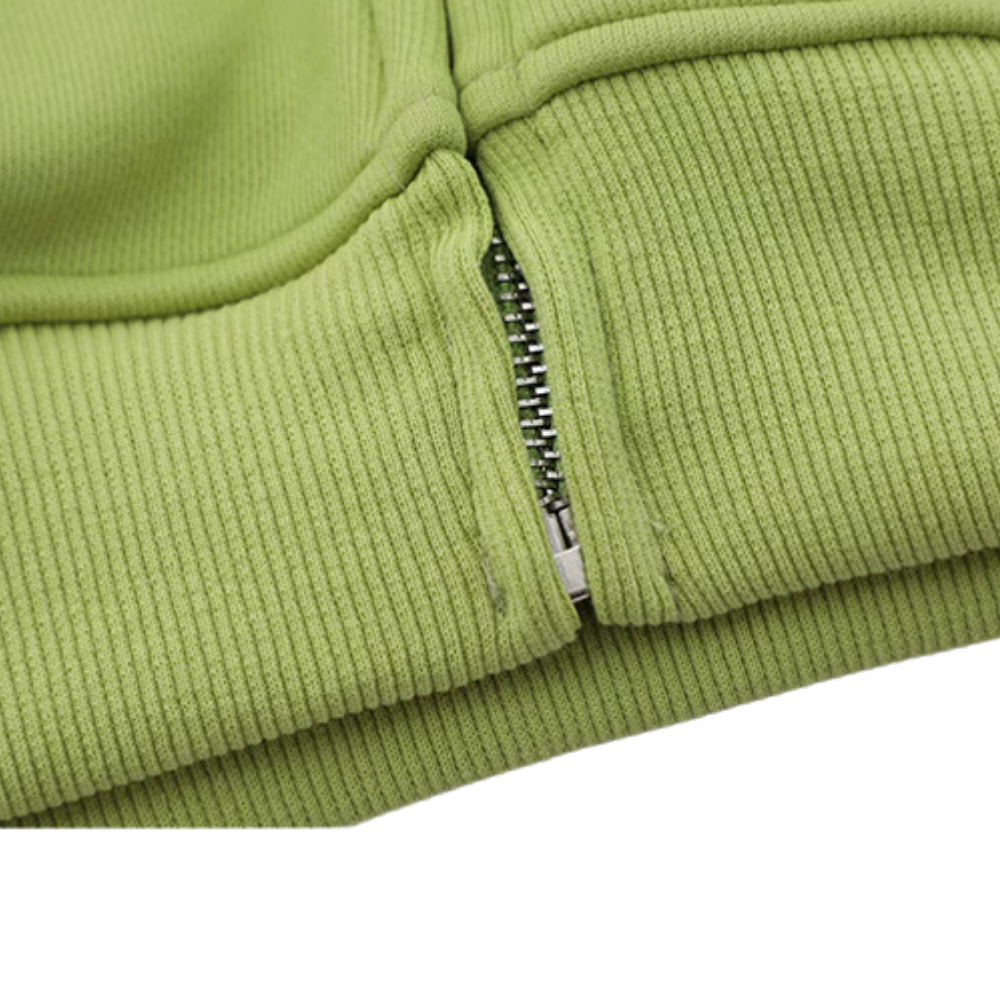 Devil Horn Spider Embroidered Hoodie