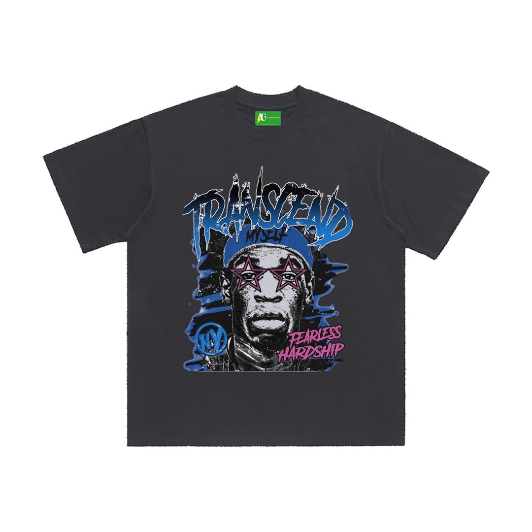 AG American Trendy Man Wearing Glasses T-Shirt