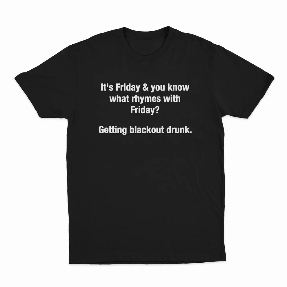 Unseen Echoes Friday Fits Hit Different T-Shirt