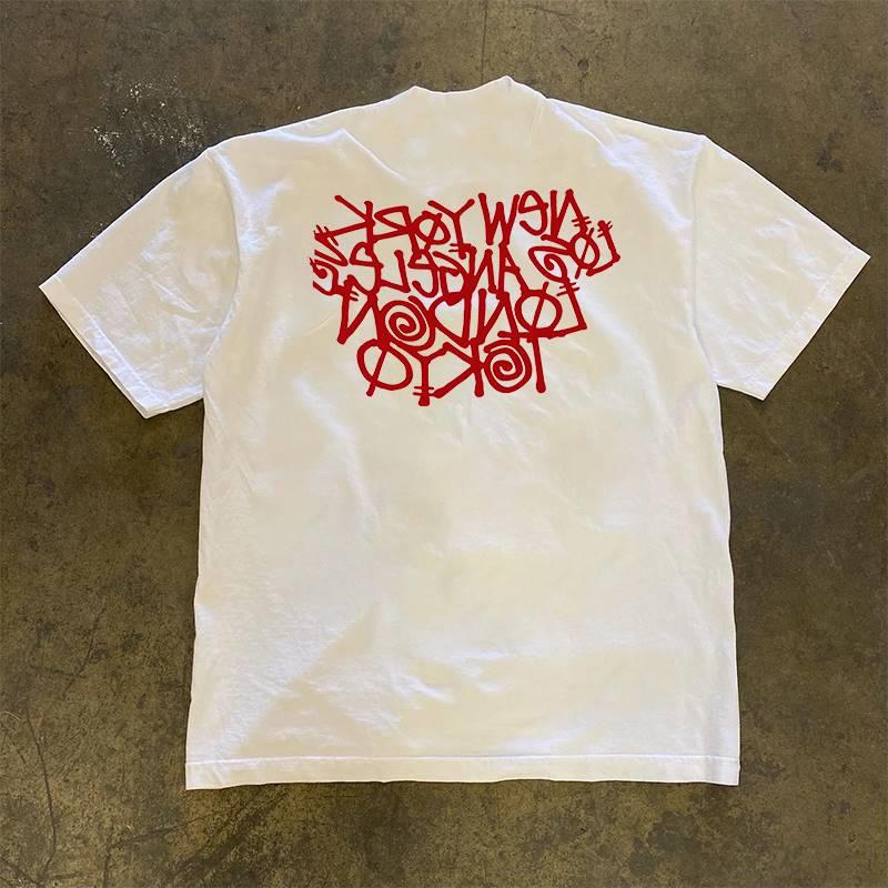 Street Philanthropist Letter Heart T-Shirt