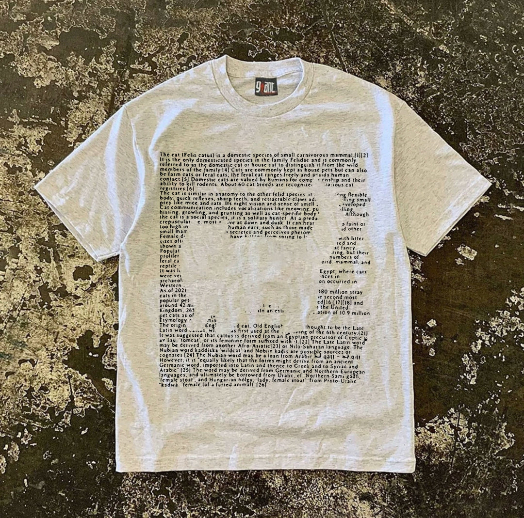 Street Philanthropist Back Cat T-Shirt