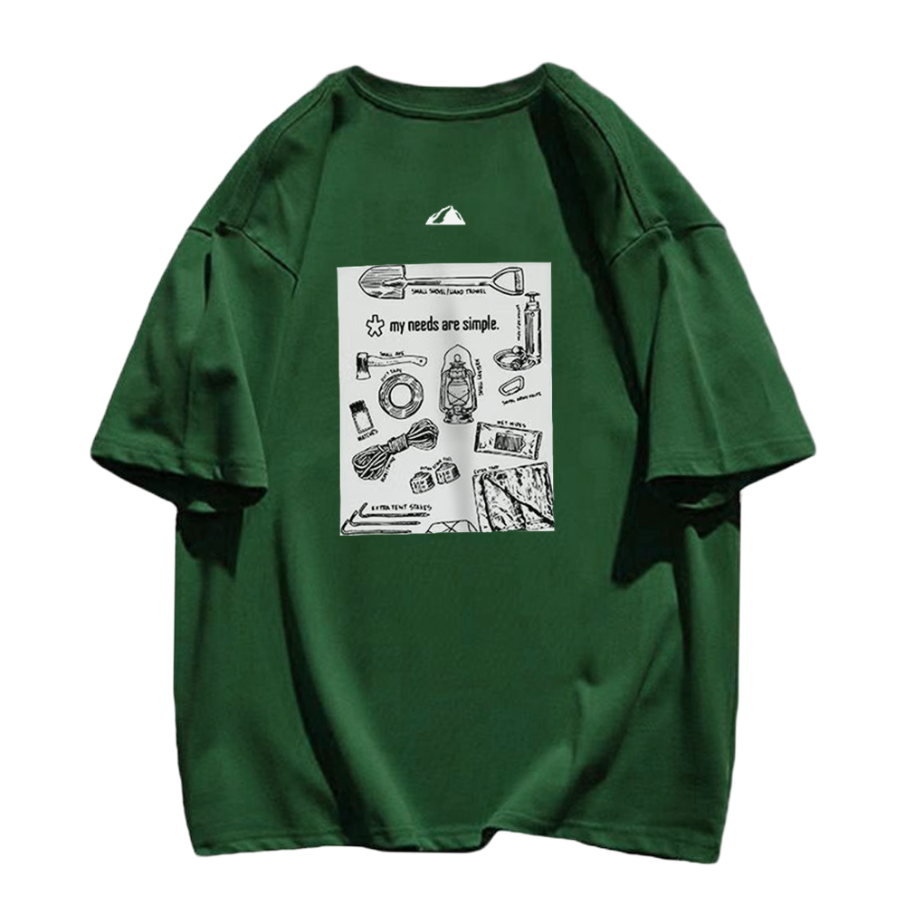 Simple Black And White T-Shirt