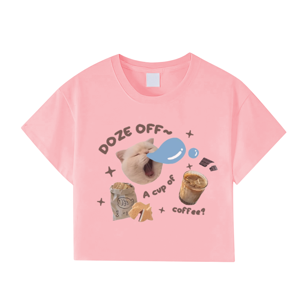 Women's Sleepy Cat T-shirt