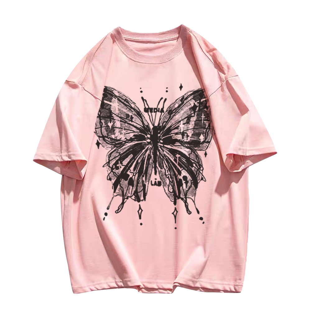 Ink Painting Butterfly T-Shirt