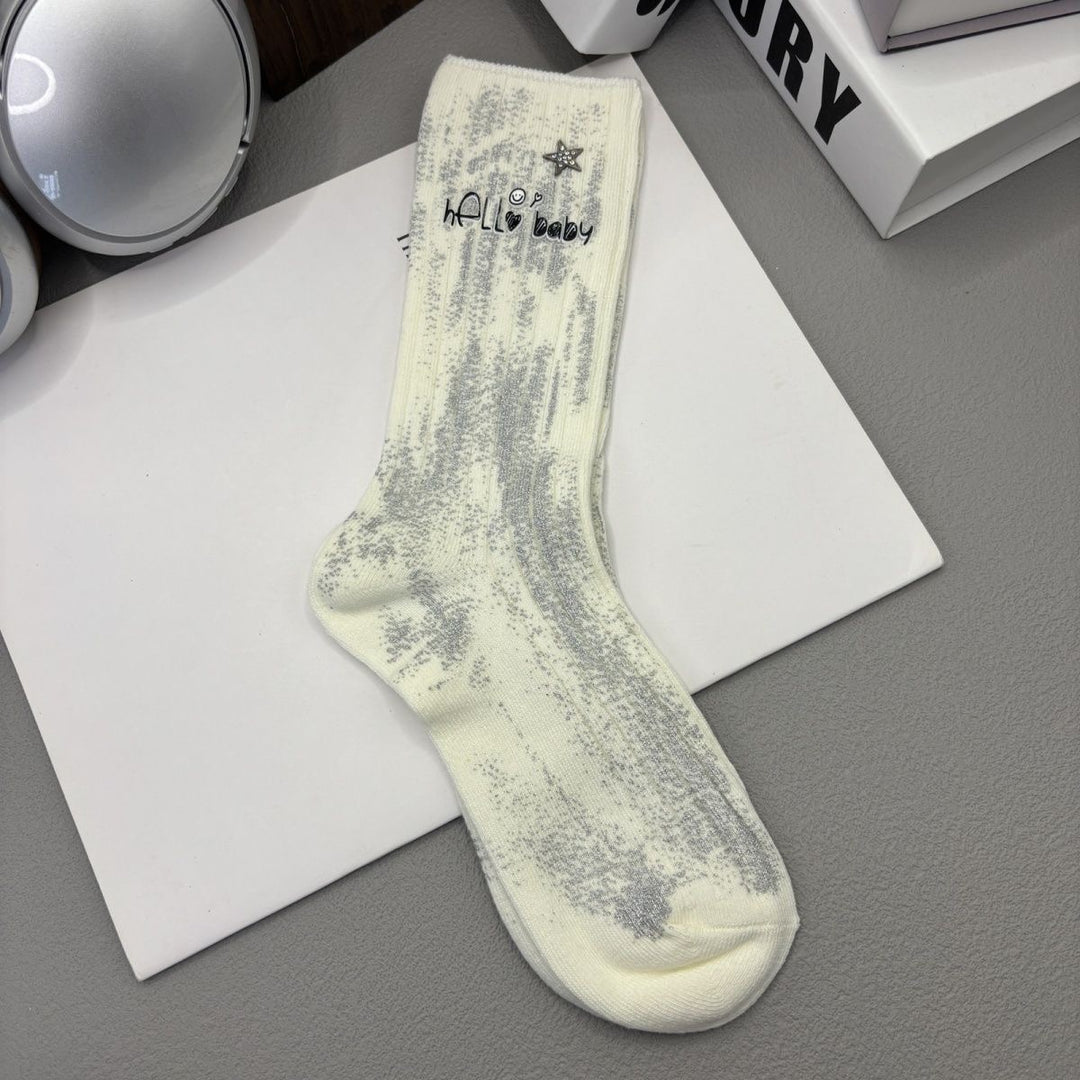 LoopStone Hello Baby Shine Socks – Step into Your Glow