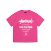 Street Philanthropist Scratch Graffiti Letter Print Short Sleeve
