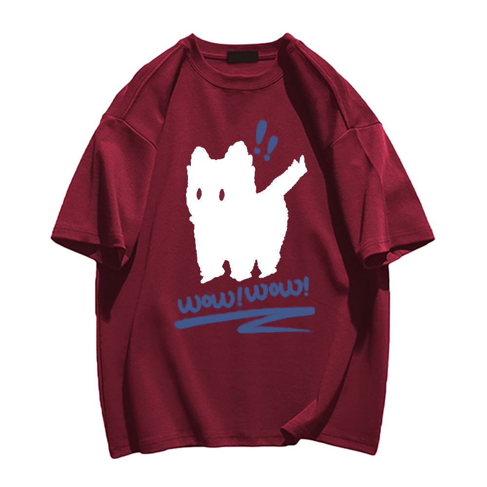 Scared Shadow Cat T-shirt