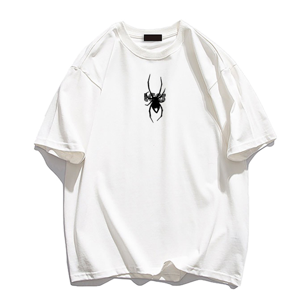 Street Love Spider Web Print T-shirt