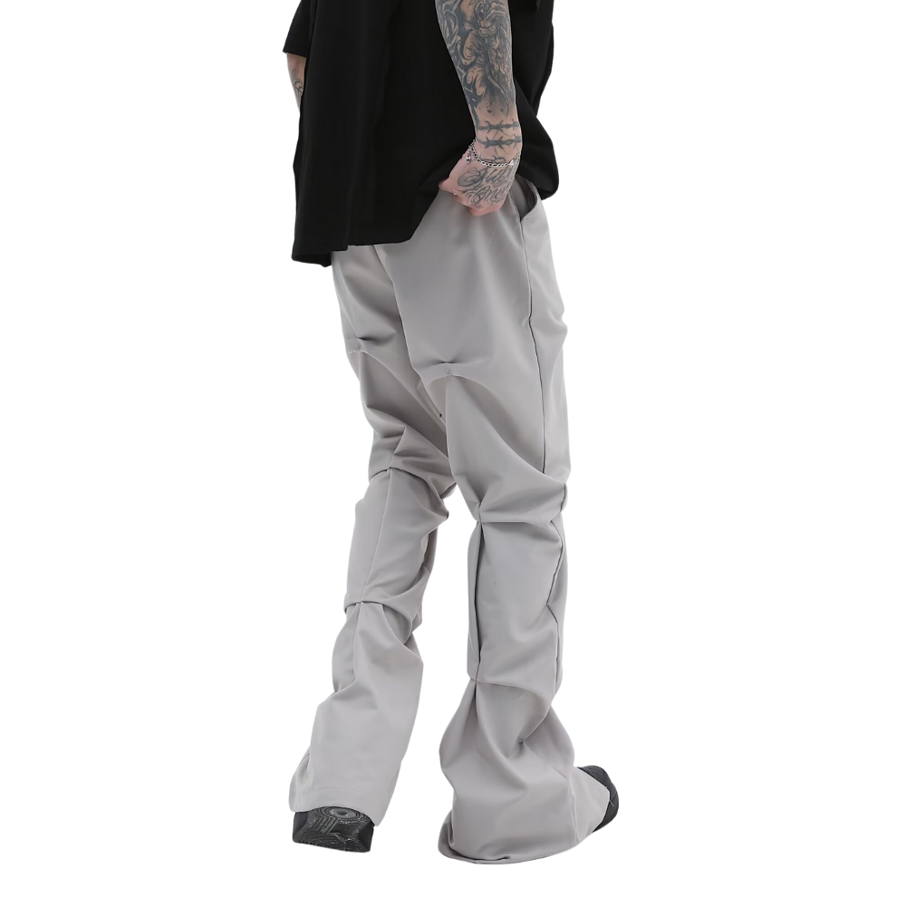 American Slit Pleated Sweatpants