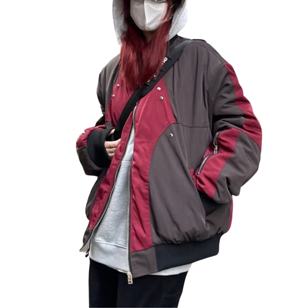 Technical Zip Panel Jacket