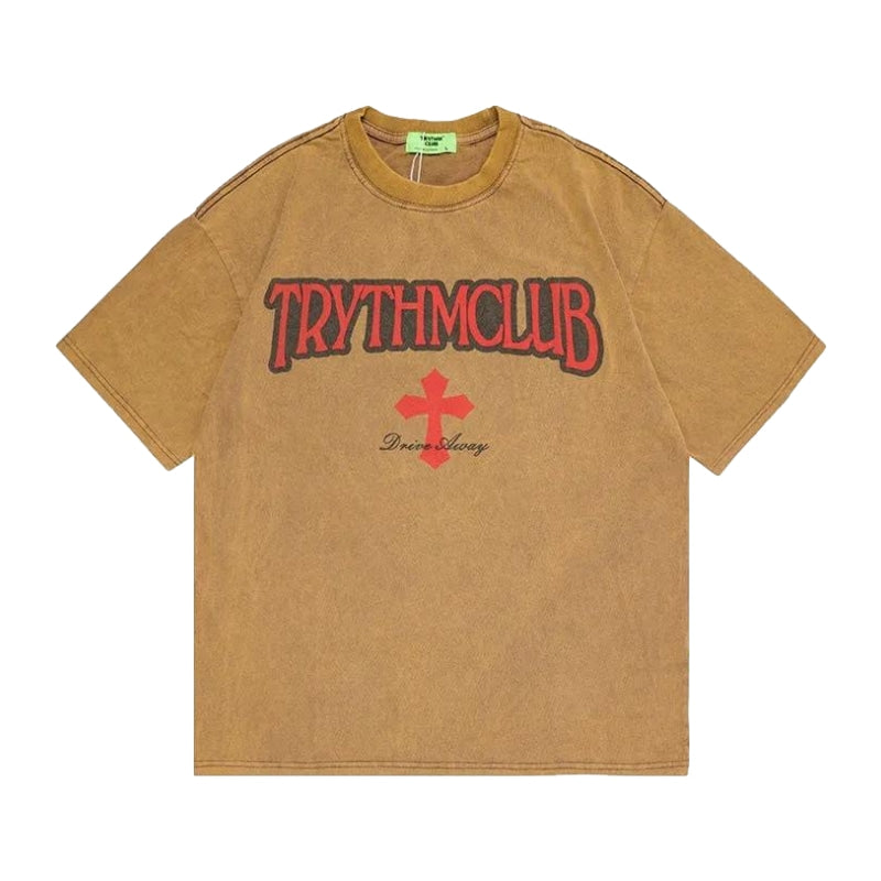 HK American Washed T-shirt