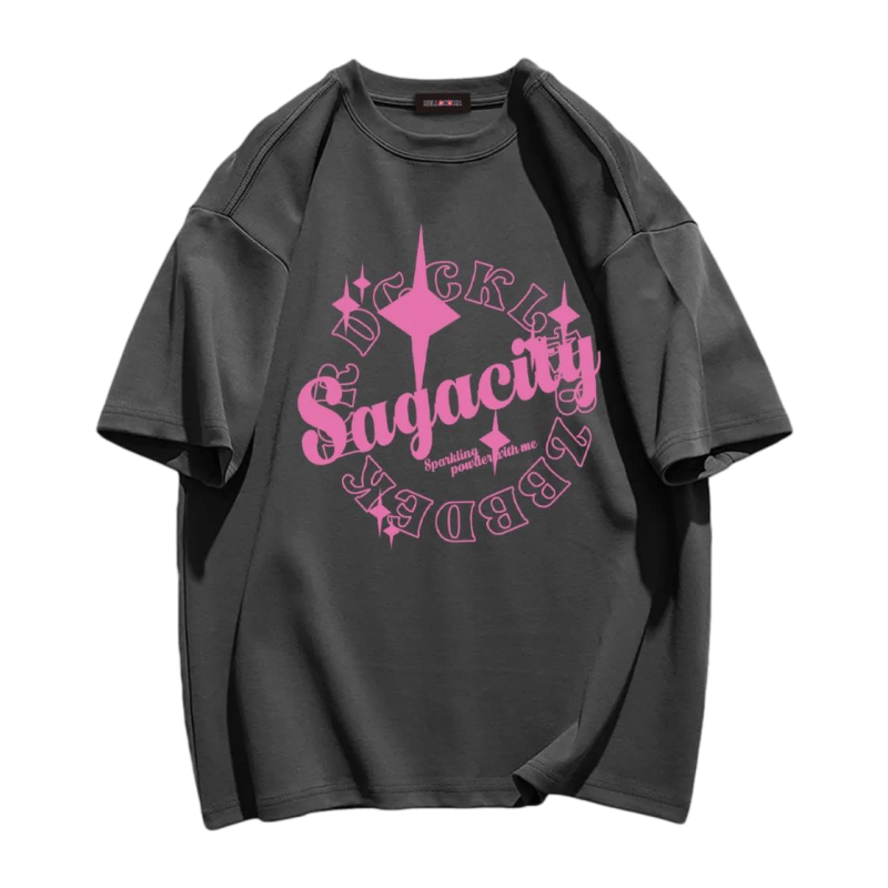 Retro "Sagacity" Graphic T-shirt