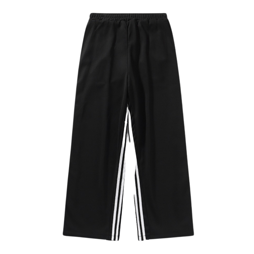 Urban High Street Stripe Buttons Pants