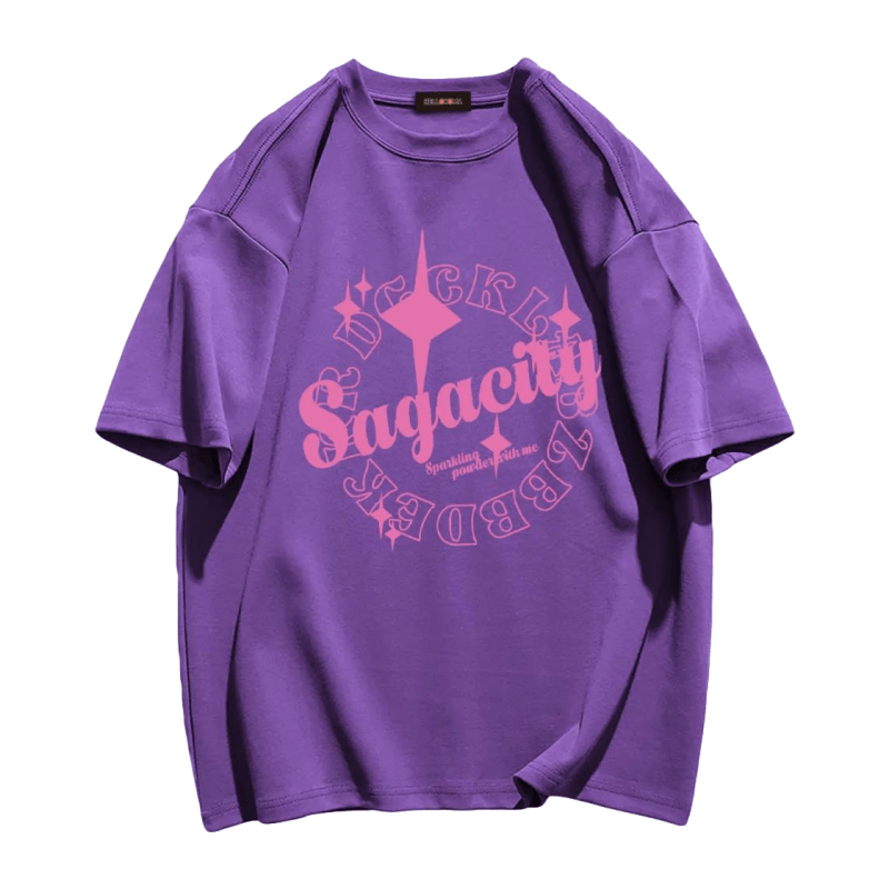 Retro "Sagacity" Graphic T-shirt