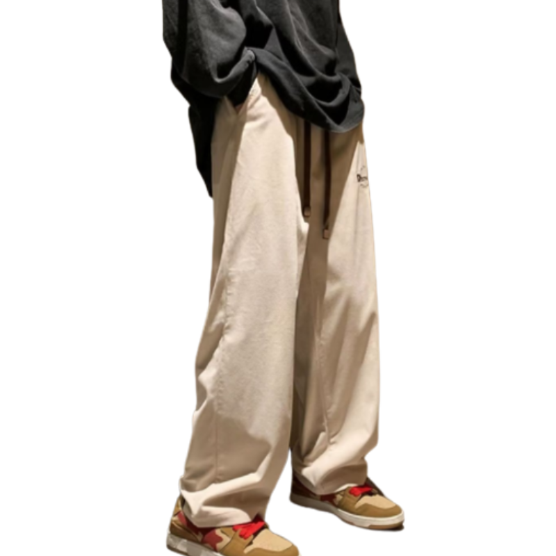 Solid Color Drawstring Sweatpants