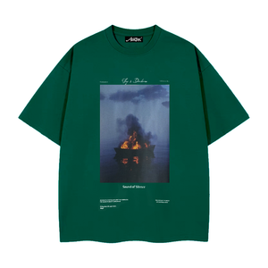 Pure Cotton 260G Flame Boat T-shirt