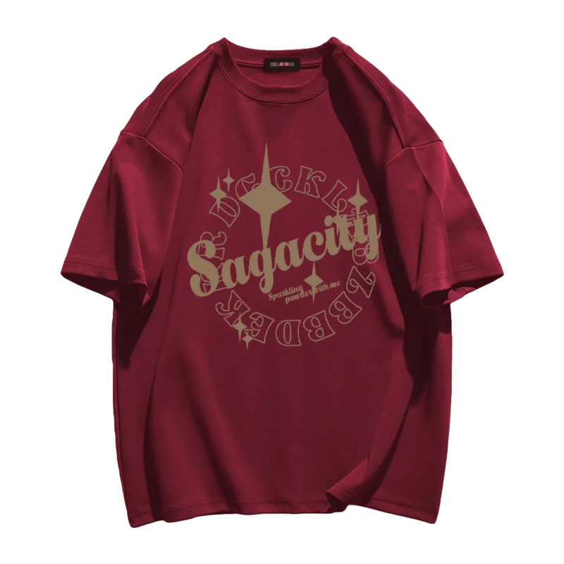 Retro "Sagacity" Graphic T-shirt