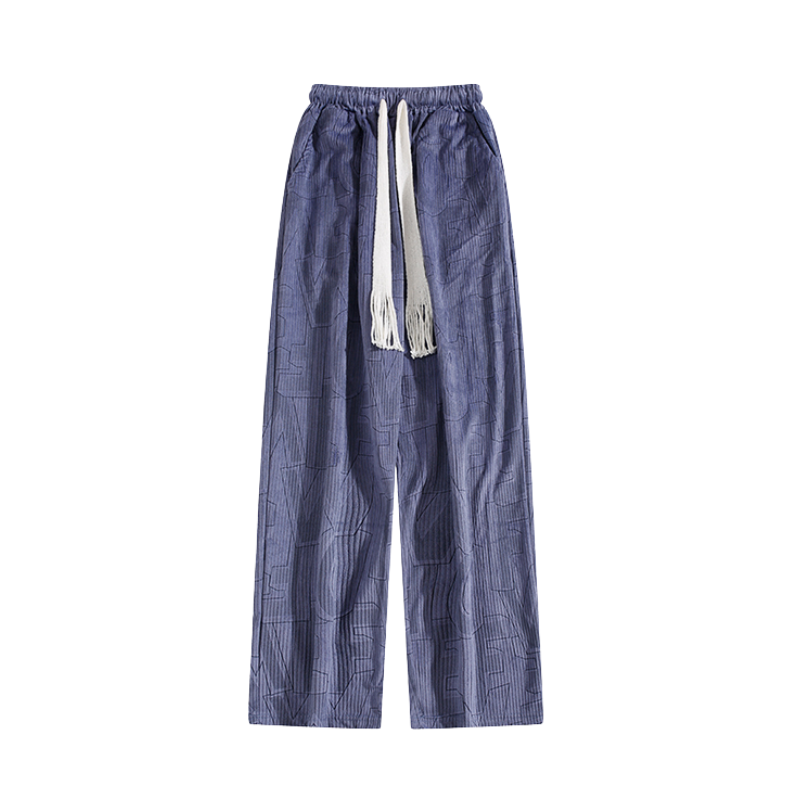 Urban Letter Embroidery Sweatpants