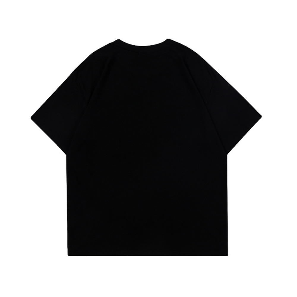 Urban Anime Girl Graphic Cotton T-shirt