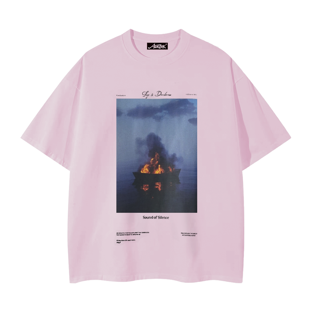 Pure Cotton 260G Flame Boat T-shirt