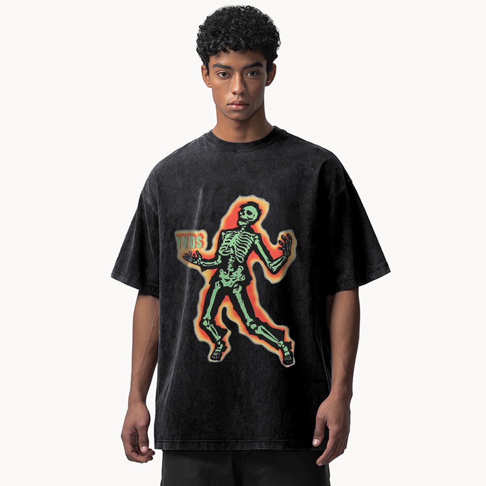 Lightning Man Washed T-Shirt