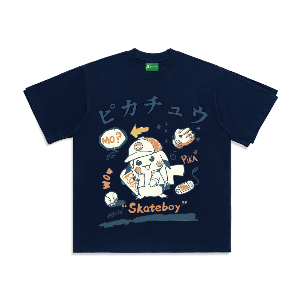 AG Pokémon Cartton Psyduck T-shirt