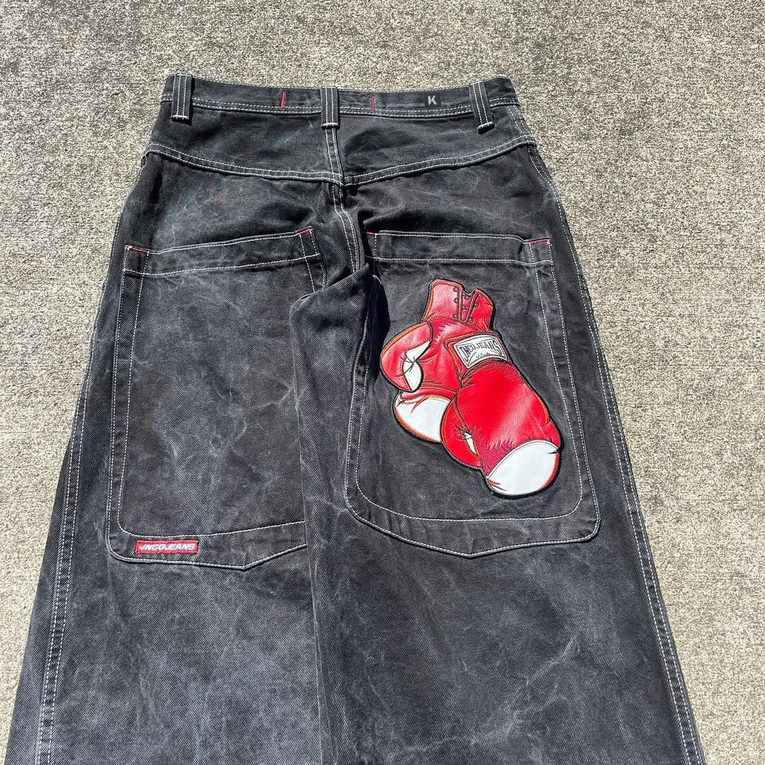 BAGGOUT Hot Sale Boxing Glove Jeans
