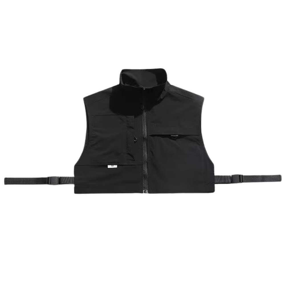 Daily Shorts Stand Collar Vest
