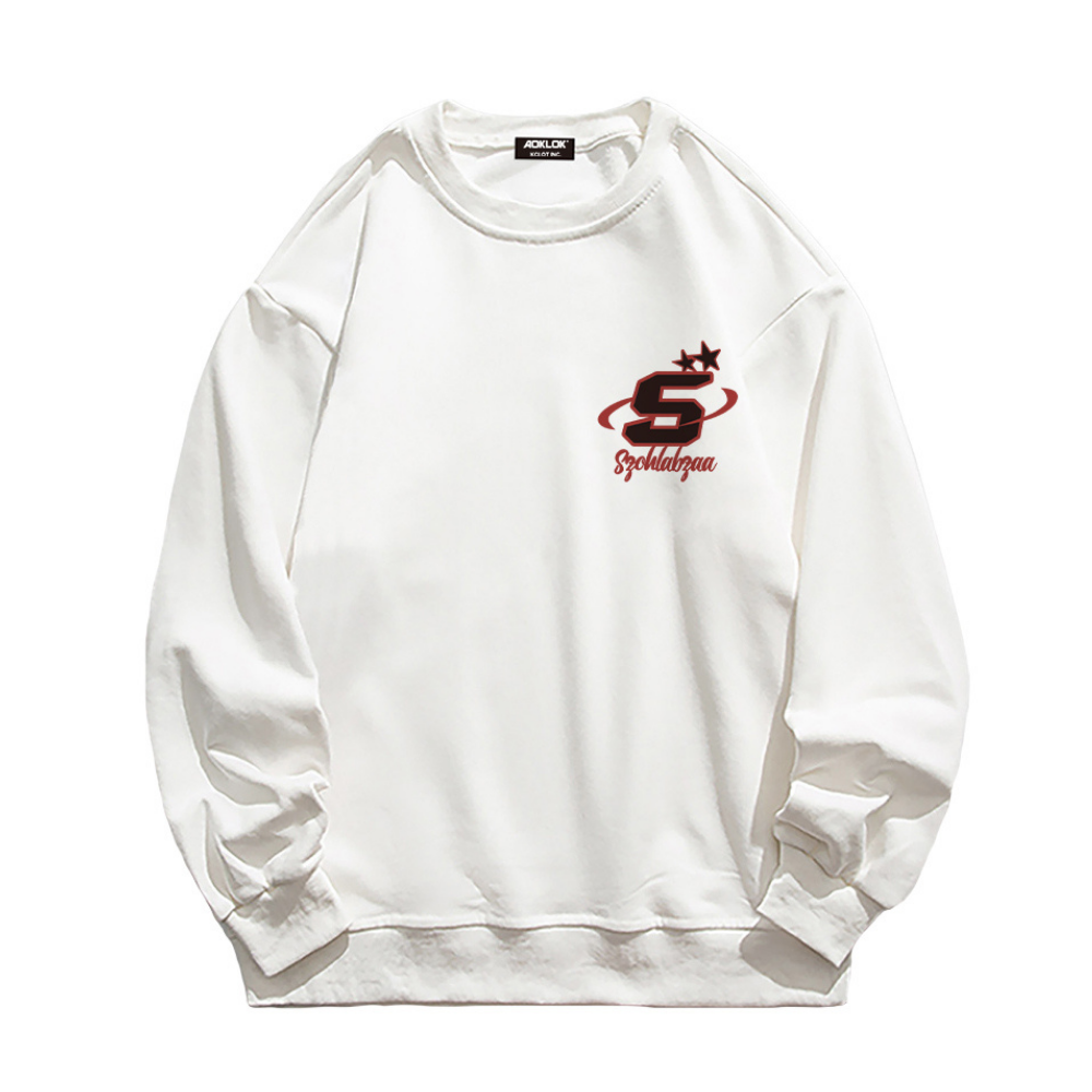 Casual S Letter Sweatshirt
