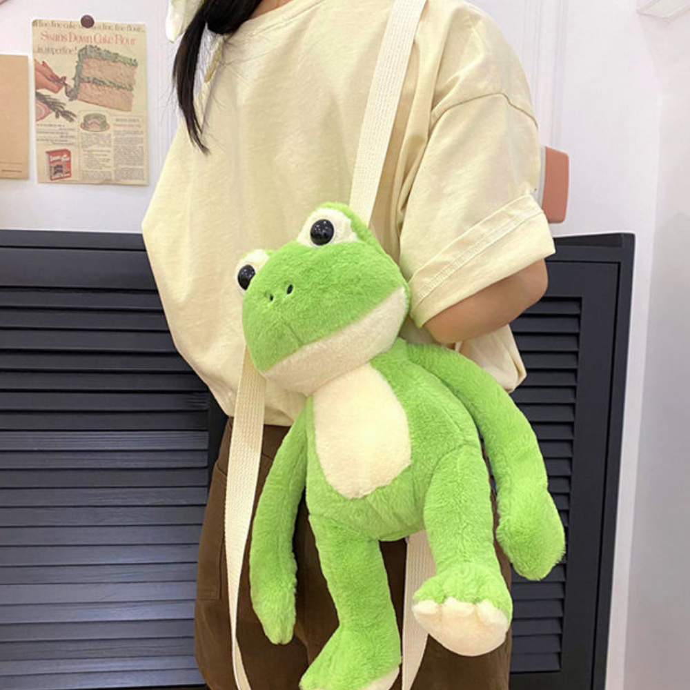Cute Frog Doll Bag