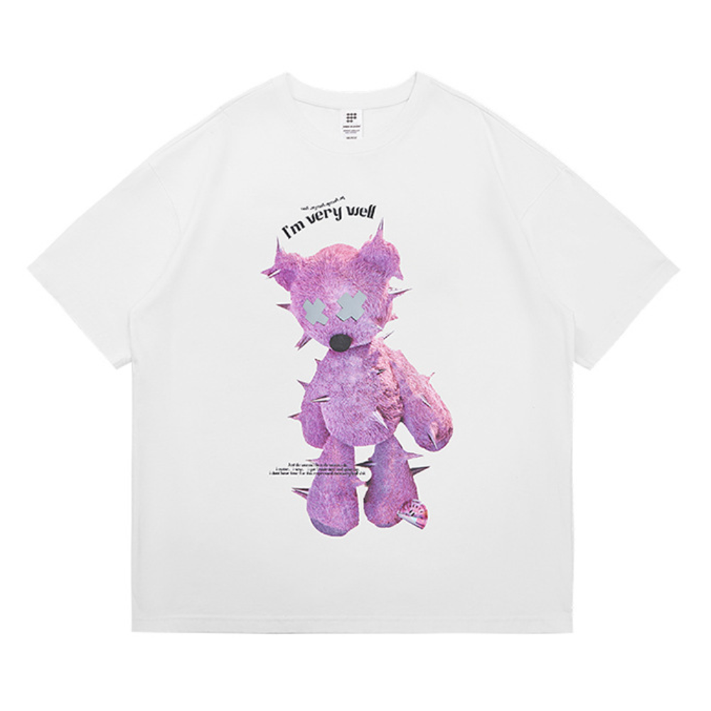 High Street Thorn Bear Print T-shirt
