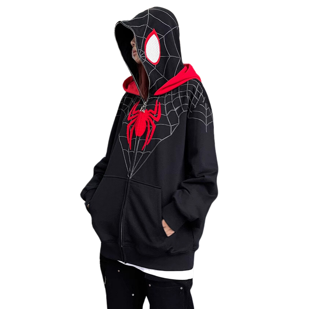 Street Spider Double Layer Hoodie