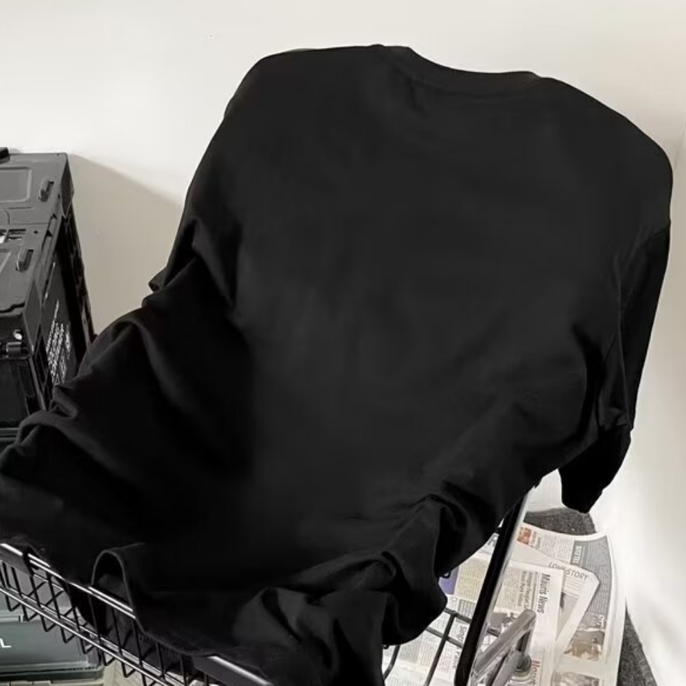 Japanese Denim Spliced T-shirt