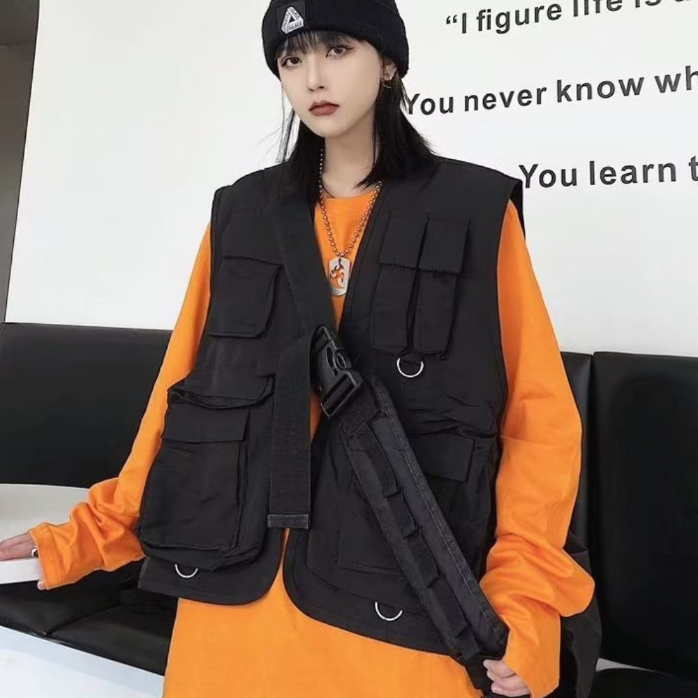 Hip Hop Pocket Tactical Vest