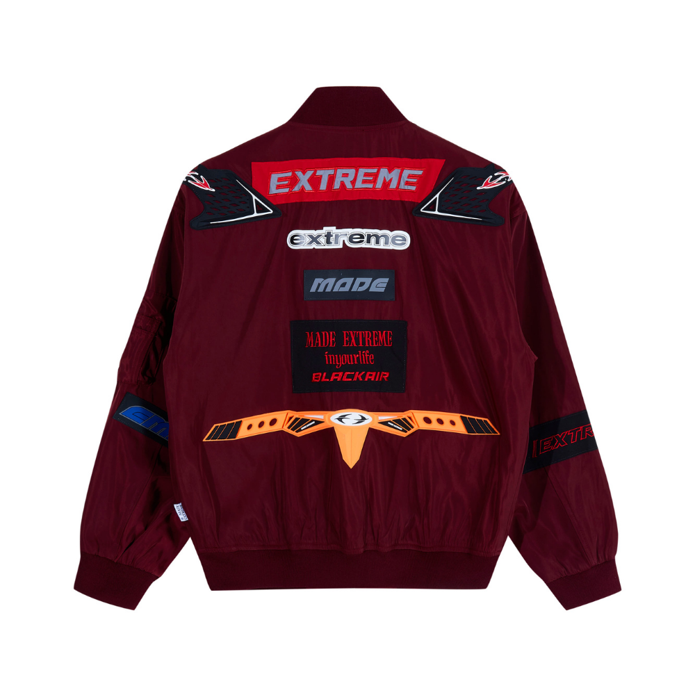 Motorcycle Style high street oxford cloth Jacket