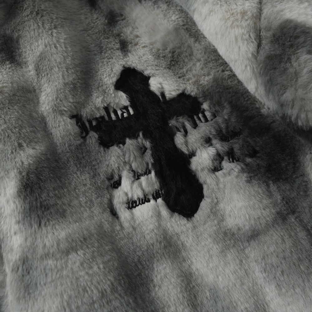 High Street Tie Dye Cross Coat