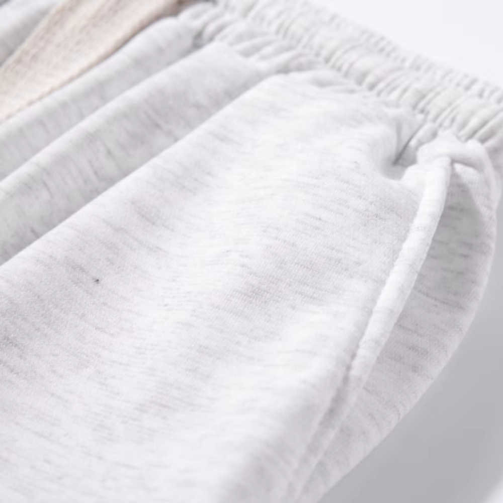 Classic Solid Drawstring Cotton Shorts