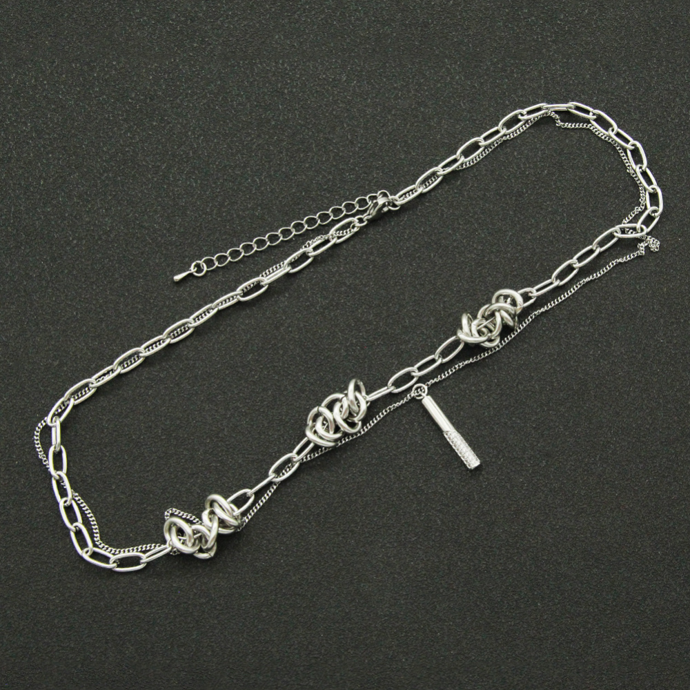 Street Column Pendant Necklace