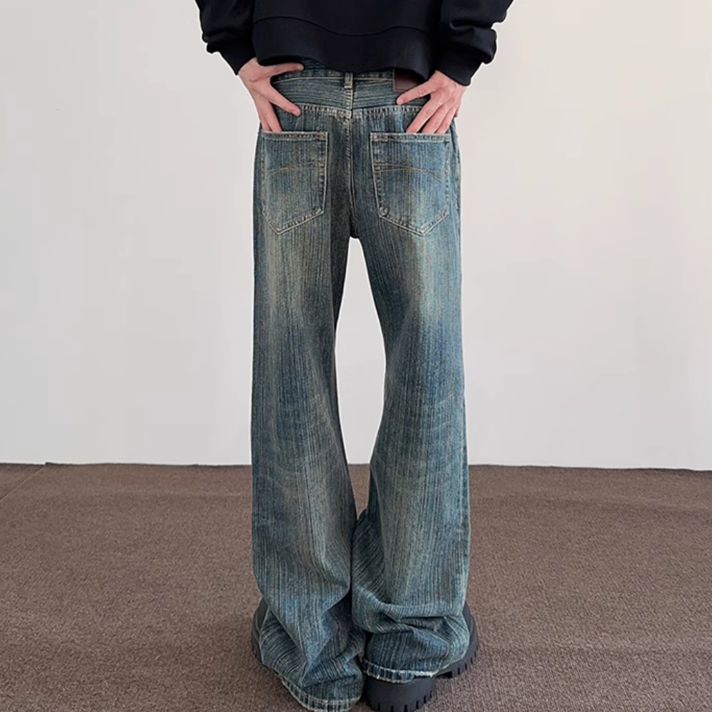 Street Heavy Industry Washed Jeans