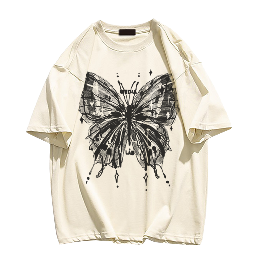 Ink Painting Butterfly T-Shirt