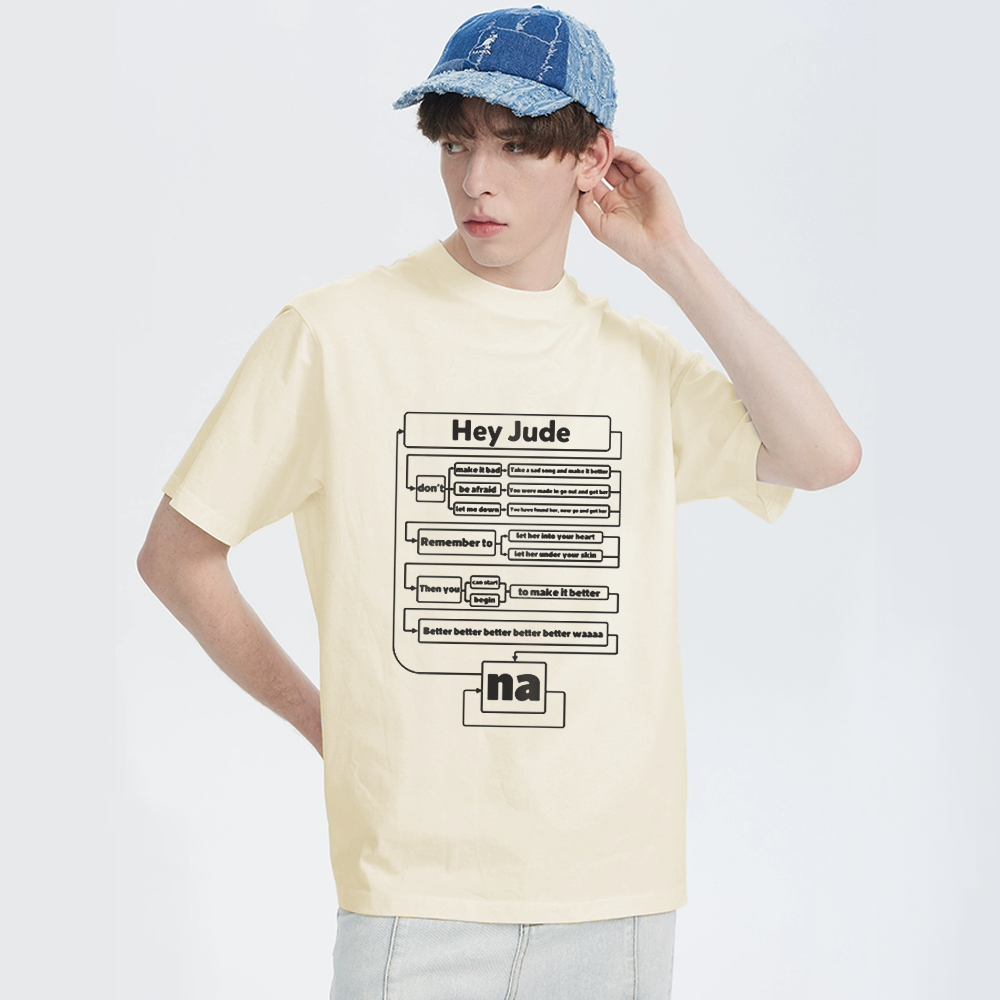 Hey Judy Lyrics Process T-Shirt