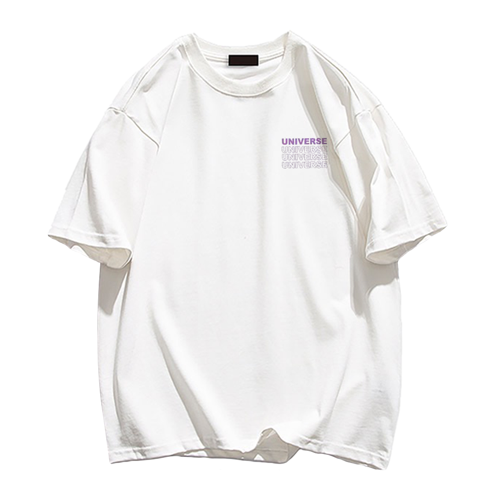 Casual Planet Print T-shirt