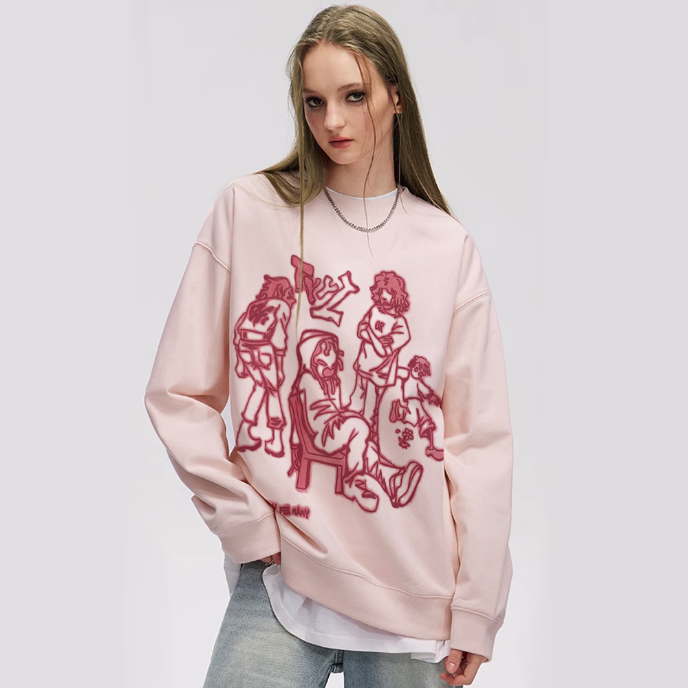 Street Cartoon Boy Sweatshirt