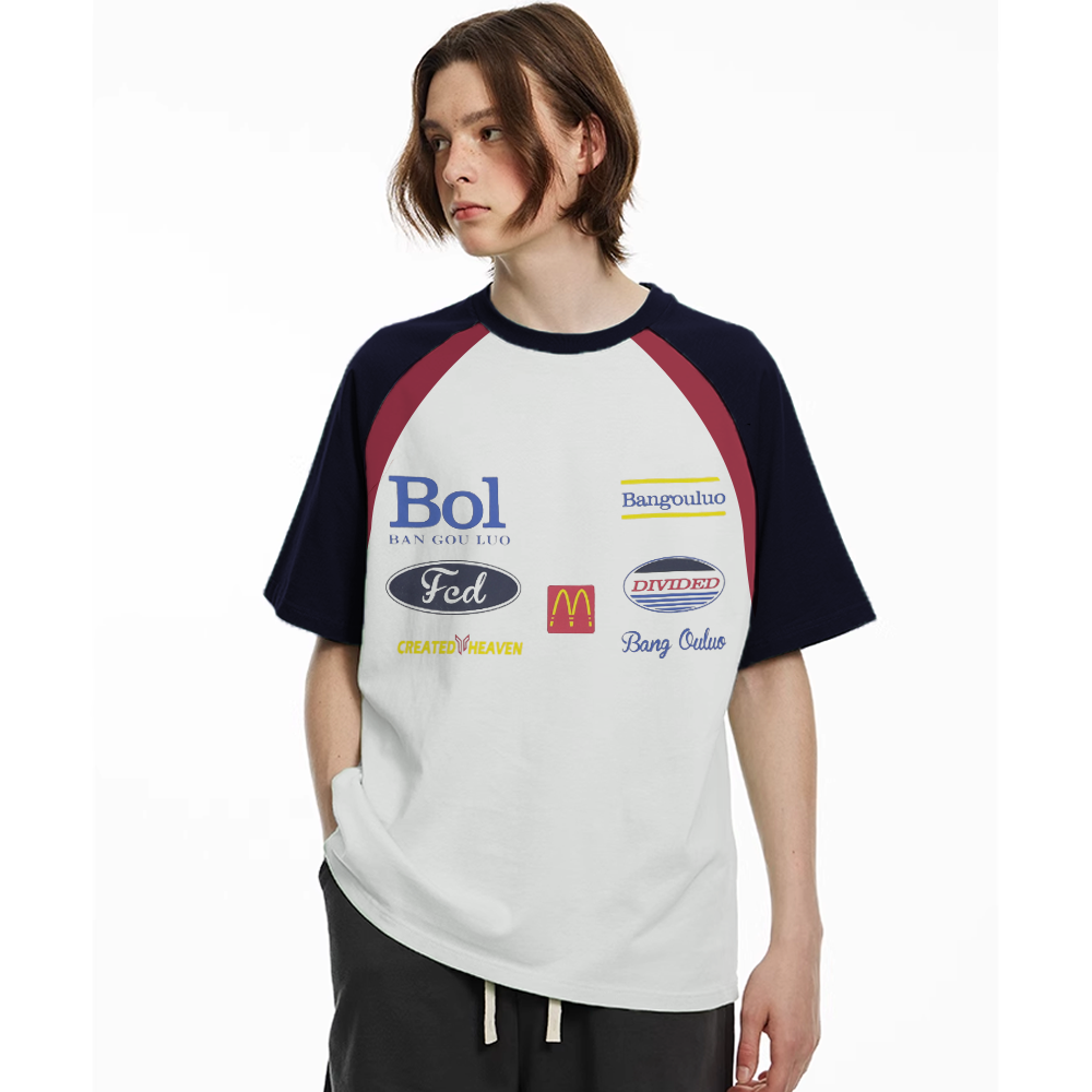 Preppy Contrast T-shirt