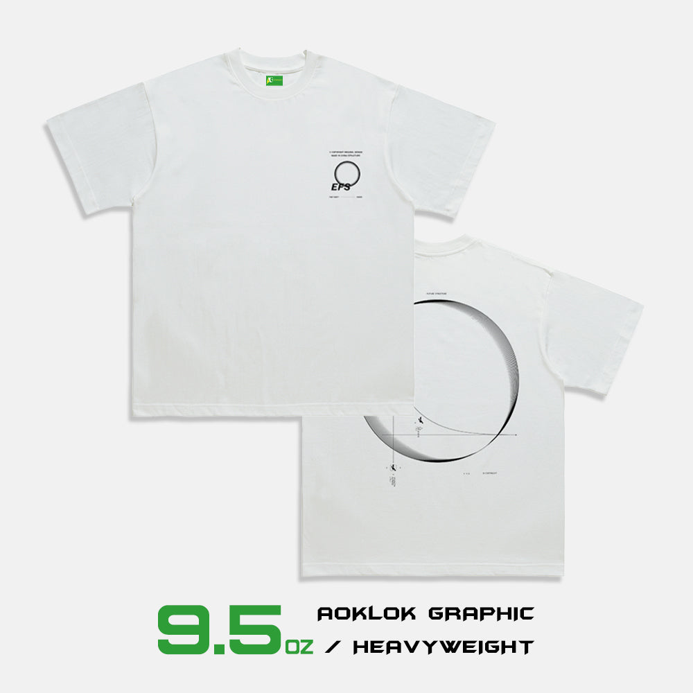 AG® FUTURE STRUCTURE Moon Coordinates T-Shirt